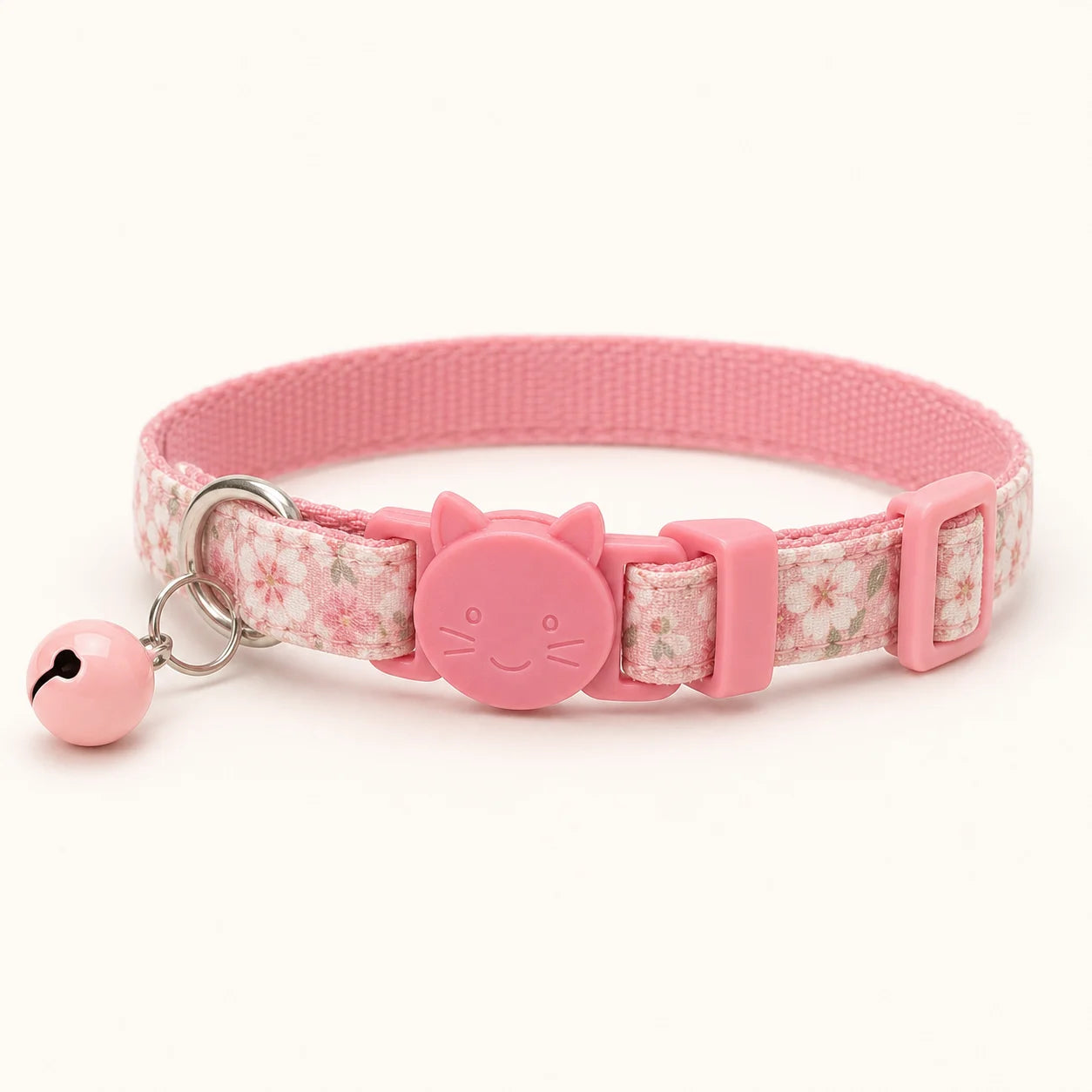 Sakura Bloom Floral Breakaway Cat Collar product view